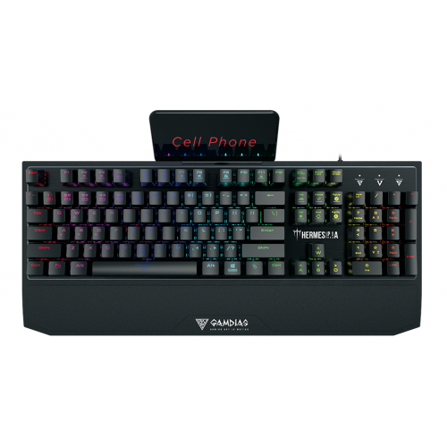 GAMDIAS certified mechanical Keyboard Gaming Kathmandu, Nepal RGB GAMDIAS mechanical Keyboard
